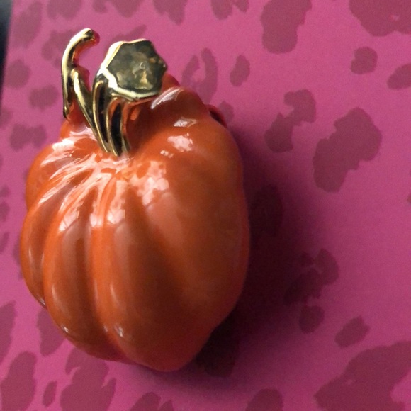 Pumpkin Brooch/Pendant - Picture 4 of 10
